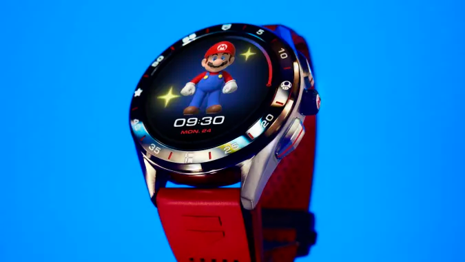 Tag Heuer har gjort en smartklocka med Super Mario-tema