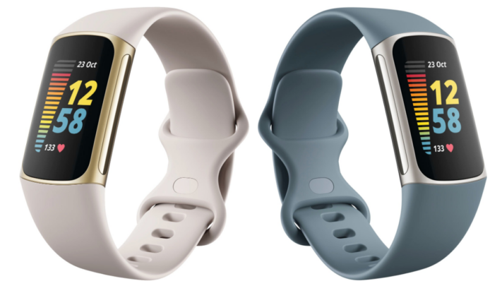 Bilder på aktivitetsarmbandet Fitbit Charge 5