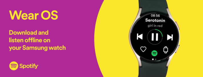 Nu erbjuder Spotify offline-stöd för Wear OS