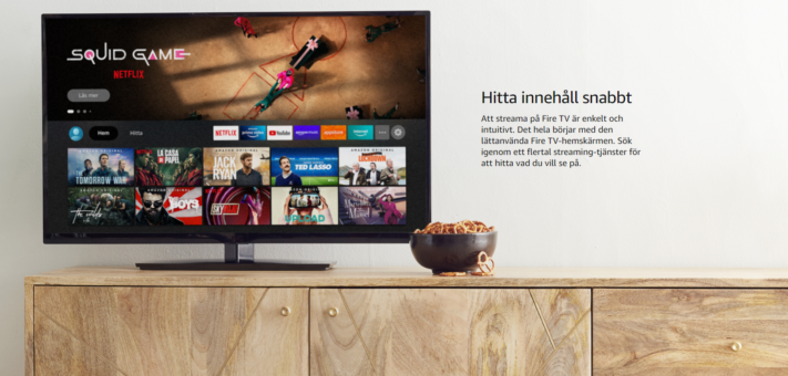 Amazon lanserar Fire TV Stick i Sverige