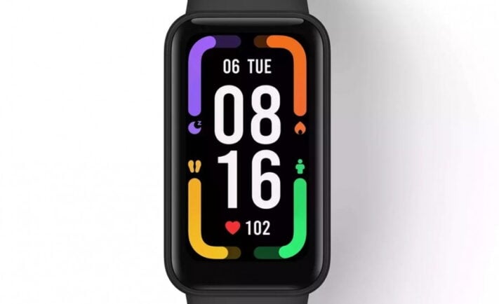 Pressbilder på Xiaomis aktivitetsklocka Smart Band Pro