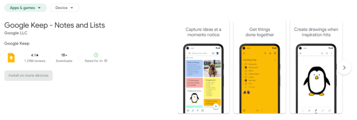 Play Store får ny design på webben