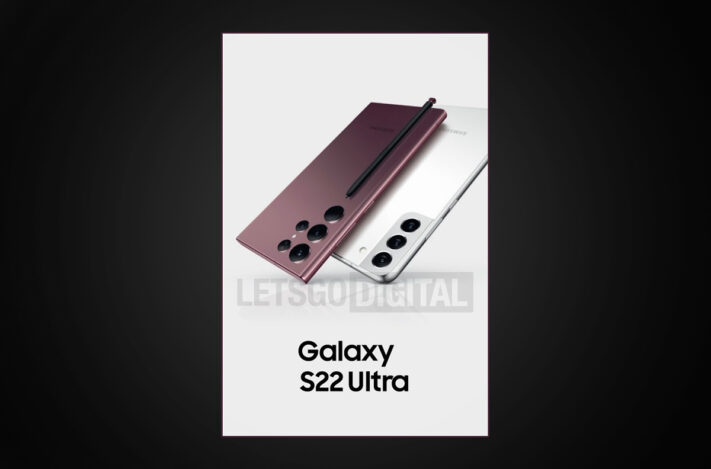 Läckta pressbilder visar Galaxy S22 Ultra och Galaxy S22 Plus