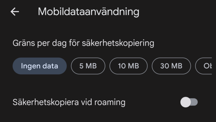 Google Photos tar bort inställningen som hindrar videobackup över mobildata