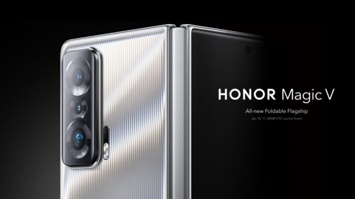 Honors vikbara telefon Magic V presenteras 10 januari