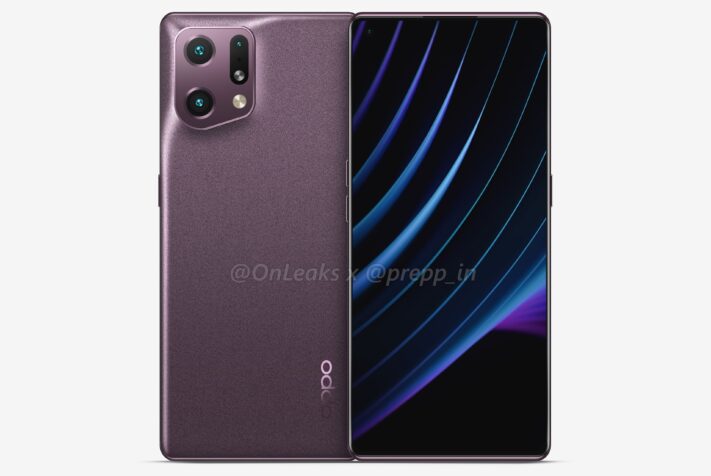 Renderade bilder visar designen för flaggskeppet Oppo Find X5 Pro