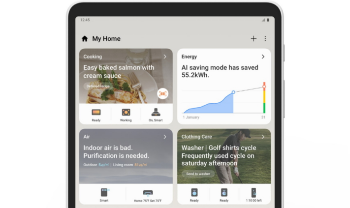 Samsung Home Hub är kontrollpanel för smarta hem