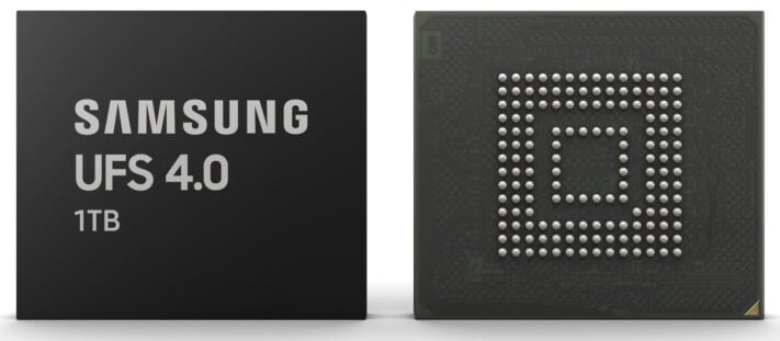 Samsung presenterar UFS 4.0-lagring: snabbare och mer strömsnål