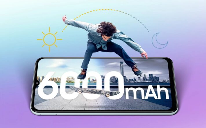 Samsungs senaste mobil har 6000mAh
