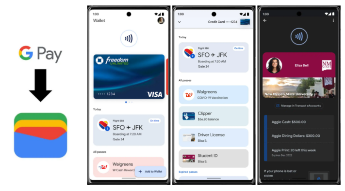 Google börjar skicka ut nya Wallet, ersätter Pay