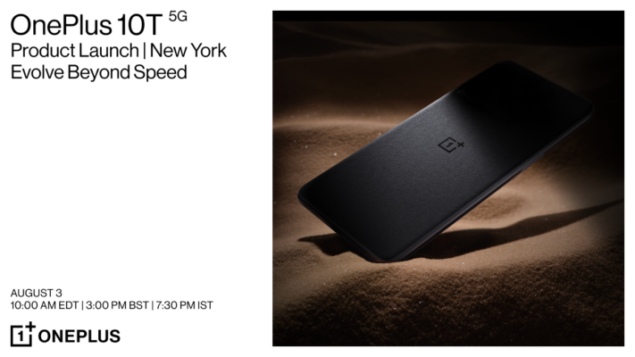 OnePlus 10T lanseras 3 augusti