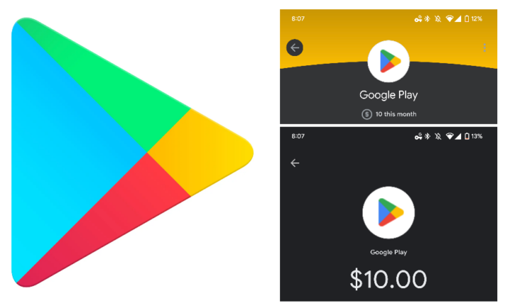 Google arbetar på justerad Play Store-logga