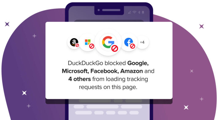DuckDuckGo tillät Microsofts spårare men nu kan de blockeras