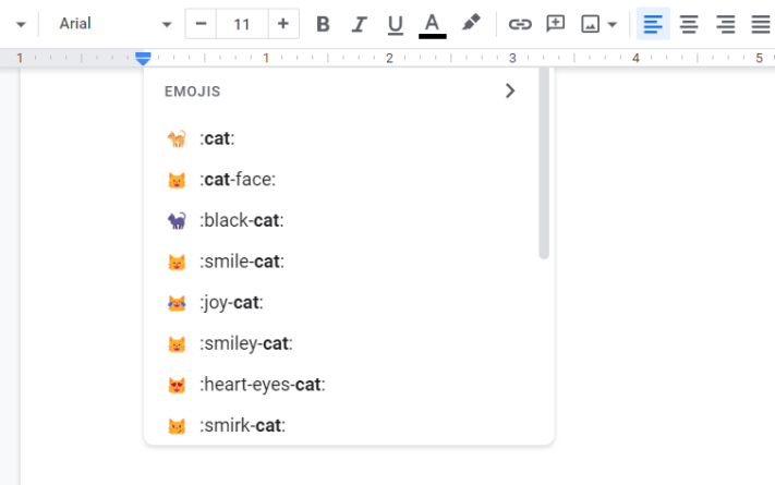 Google gör det lättare att infoga emojis i Docs-dokument