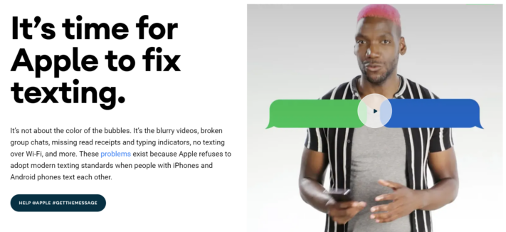 Google inleder kampanj för att få Apple att implementera RCS