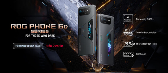 Asus presenterar ROG Phone 6D, inklusive en Batman-upplaga