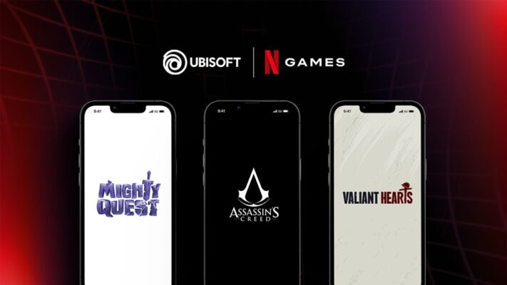 Tre Ubisoft-spel kommer till Netflix