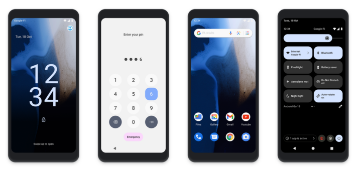 Google presenterar budgetsystemet Android 13 Go