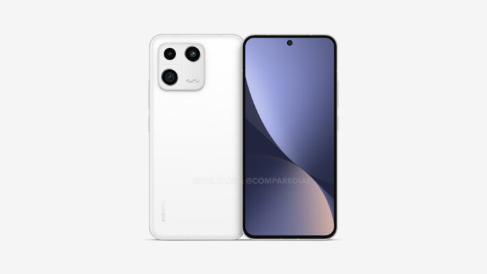 Så här ser Xiaomi 13 och 13 Pro ut enligt @OnLeaks
