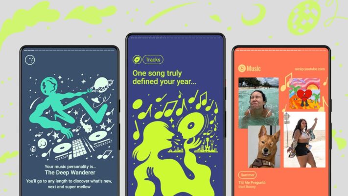 YouTube Music summerar användares lyssnande under 2022