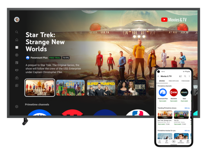 YouTube lanserar Primetime Channels i USA – strömningstjänster under samma tak