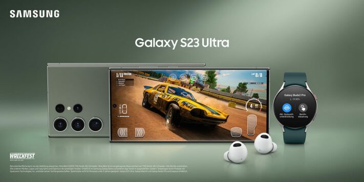 Samsung Galaxy S23 Ultra visas upp i kort unboxingvideo