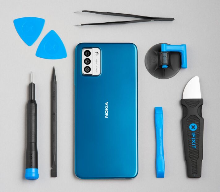 Nokia G22 har fokus på att vara lätt att reparera