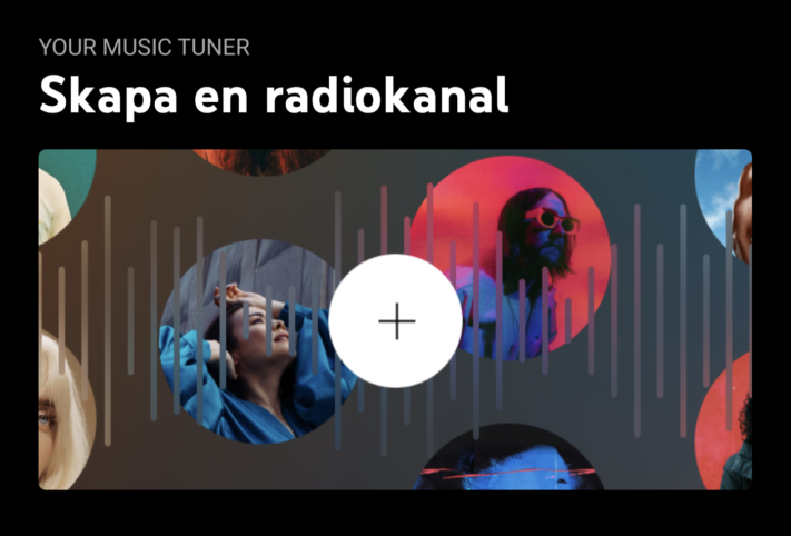 YouTube Music får ny finess för att skapa ”radiokanal”