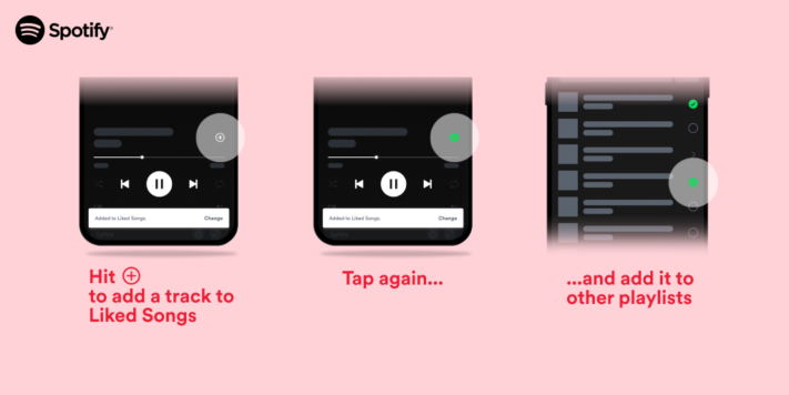 Spotify gör om hjärt-knappen