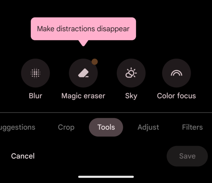 Nu har magiska suddgummit i Photos släppts för äldre Pixel-telefoner och för alla med Google One
