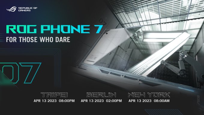 Asus ROG Phone 7 presenteras 13 april