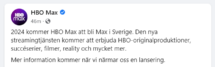 Warner Bros Discovery introducerar nya strömningstjänsten Max, ersätter ...