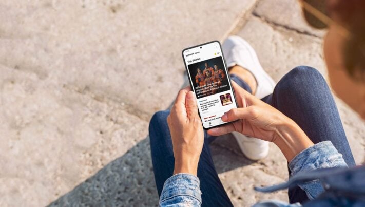 Samsung lanserar nyhetsapp