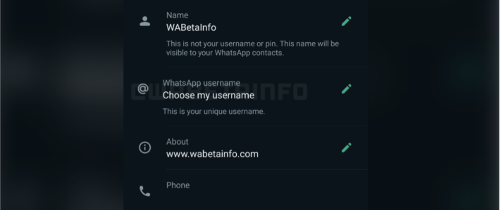 WhatsApp kommer få användarnamn