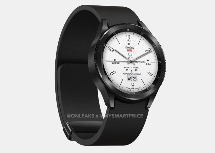 Ryktesbilder på Samsung Galaxy Watch 6 Classic