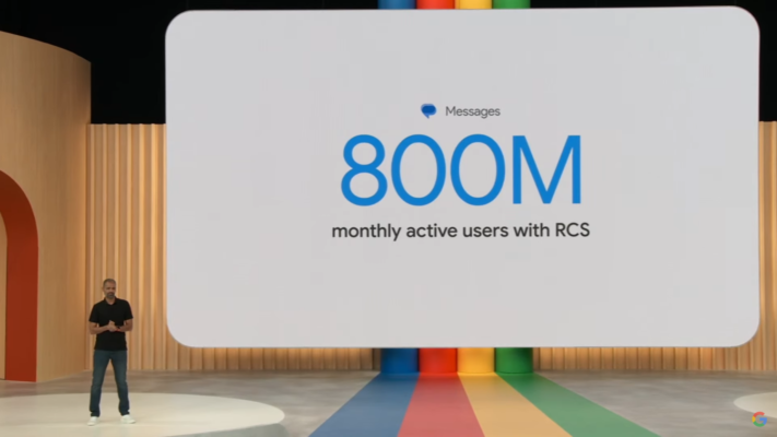 800 miljoner använder RCS, och annan statistik från I/O