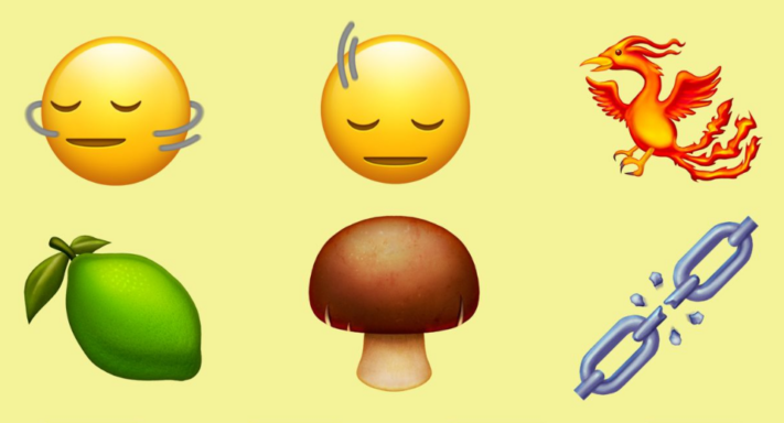 Emoji 15.1 erbjuder sex helt nya piktogram