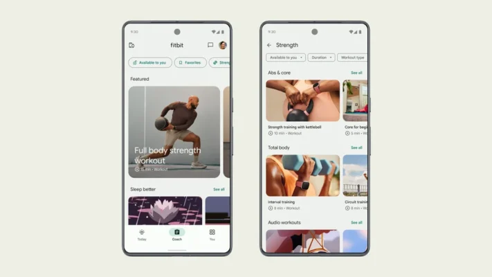 Androidtelefoner börjar erbjuda Fitbit istället för Fit