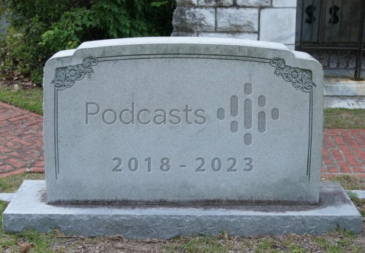 Google meddelar att Podcasts läggs ner i april nästa år