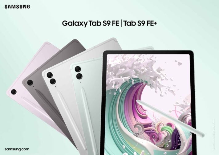 Här är surfplattorna Galaxy Tab S9 FE och Tab S9 FE Plus
