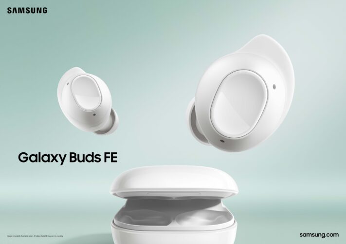 Samsung offentliggör trådlösa hörlurarna Galaxy Buds FE med aktiv brusreducering
