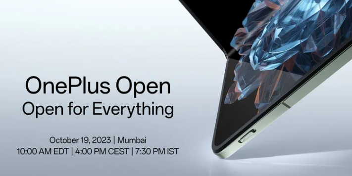 Oneplus Open introduceras 19 oktober