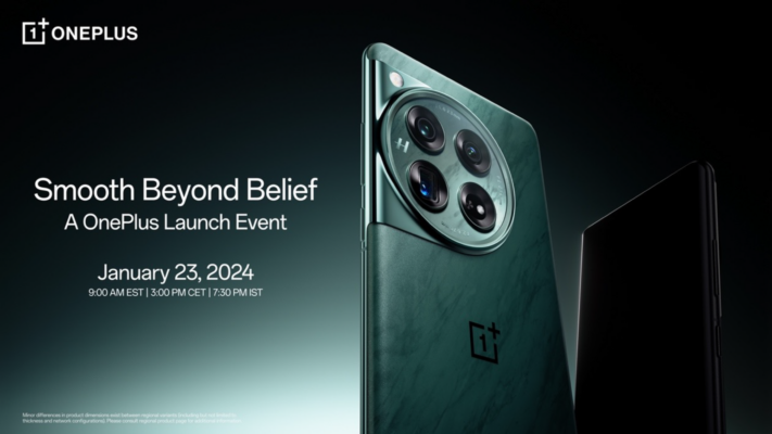 Officiellt: Oneplus 12 och Oneplus 12R lanseras globalt 23 januari