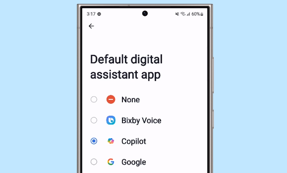 Microsoft Copilot kan snart anges som standardassistent i Android