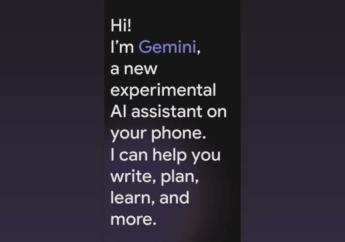 Gemini stödjer de här funktionerna från Google-assistenten
