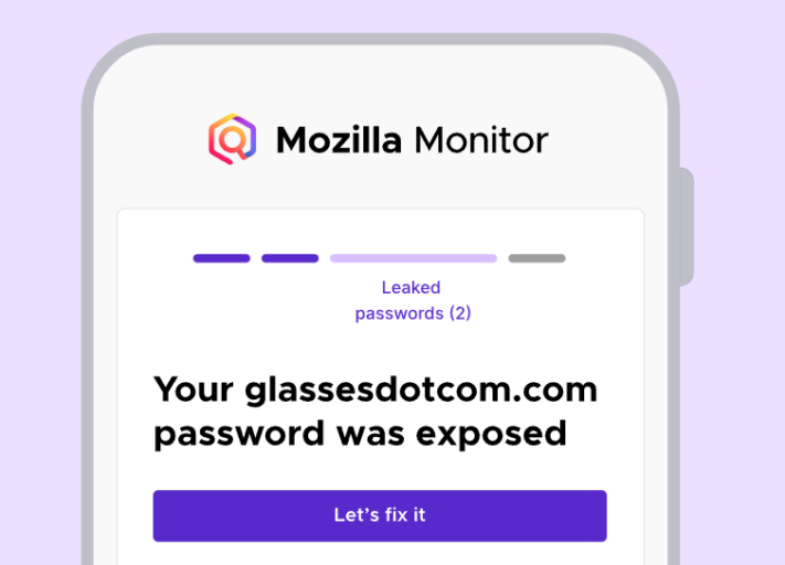 Mozilla Monitor försöker ta bort användares privata data från webben
