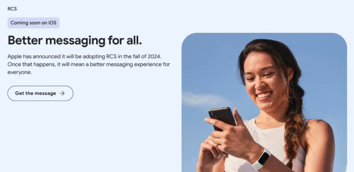 Iphones får RCS i höst enligt Google