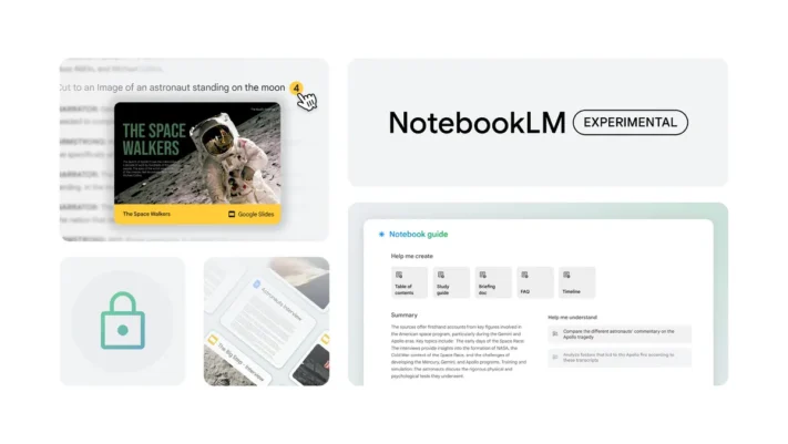 Google Notebook LM får nya finesser och släpps globalt