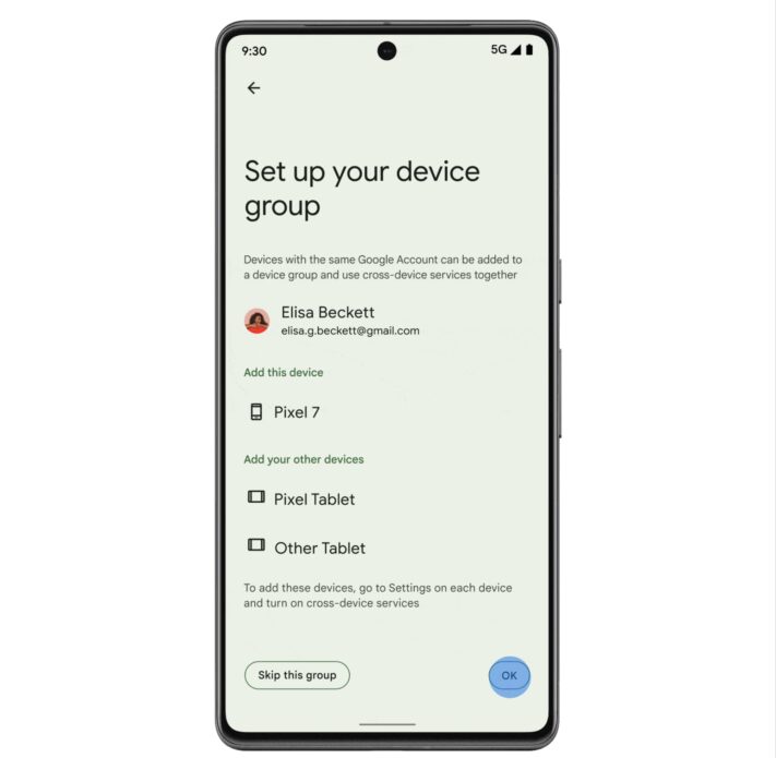 Google börjar skicka ut ”cross-device services”