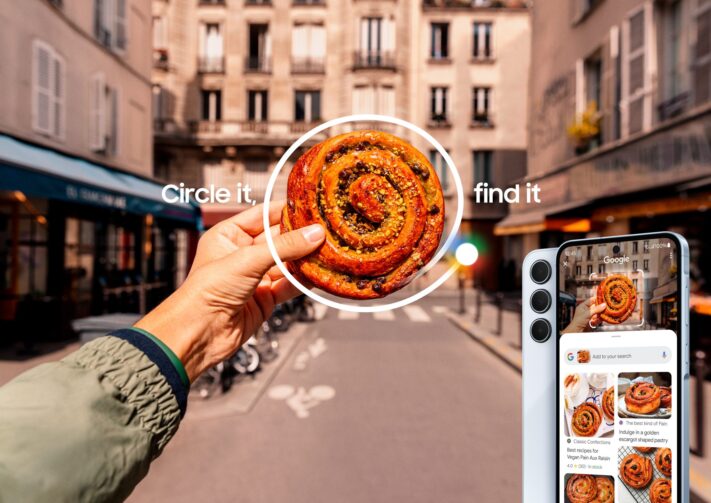 Samsung skickar ut Circle to Search till ännu fler modeller
